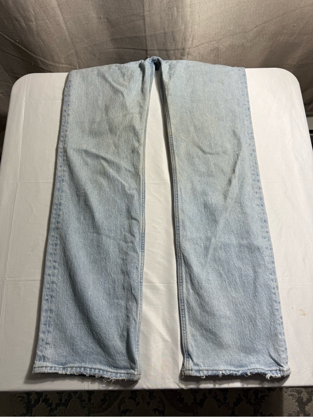 Abercrombie & Fitch Women's '90s Relaxed High Rise Jeans Blue Size 25 - Picture 2 of 6